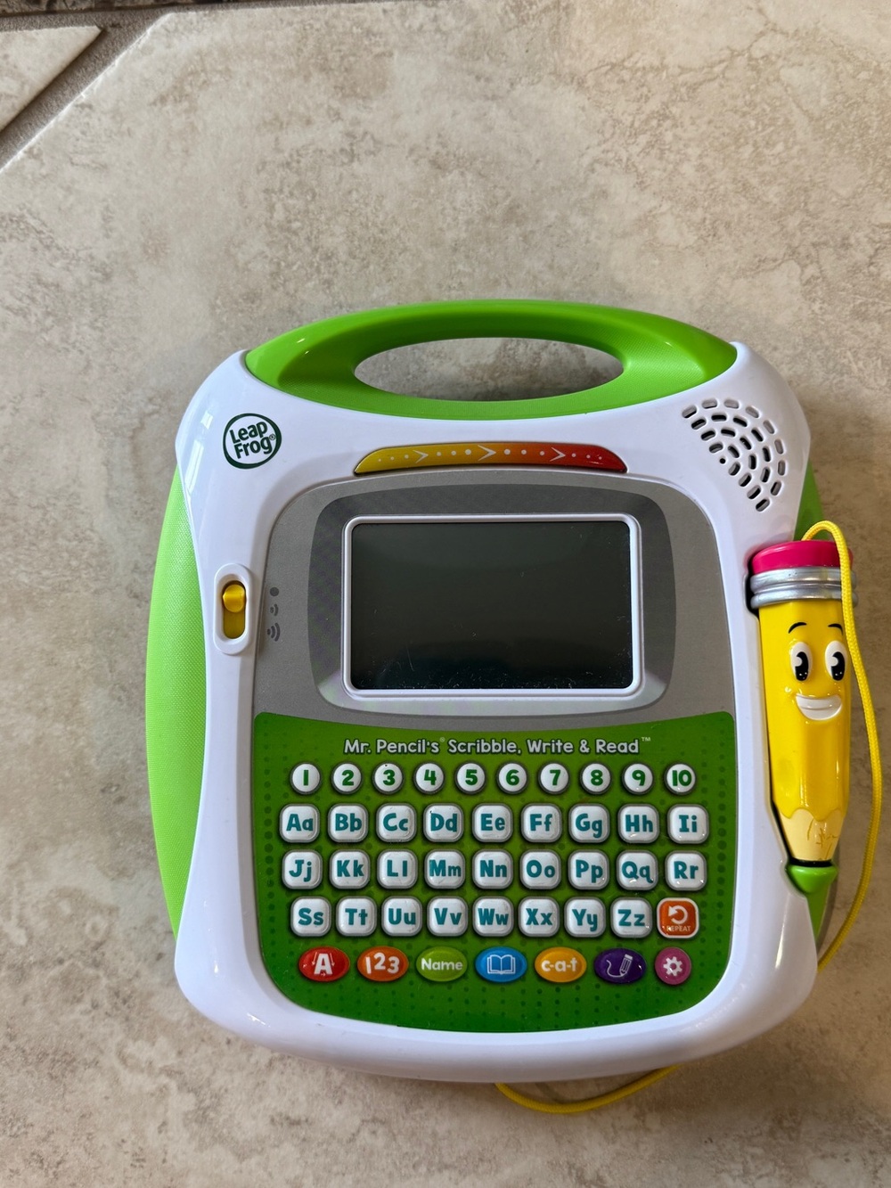 LeapFrog Mr. Pencil Scribble Write & Read - Green Kids Learning Toy